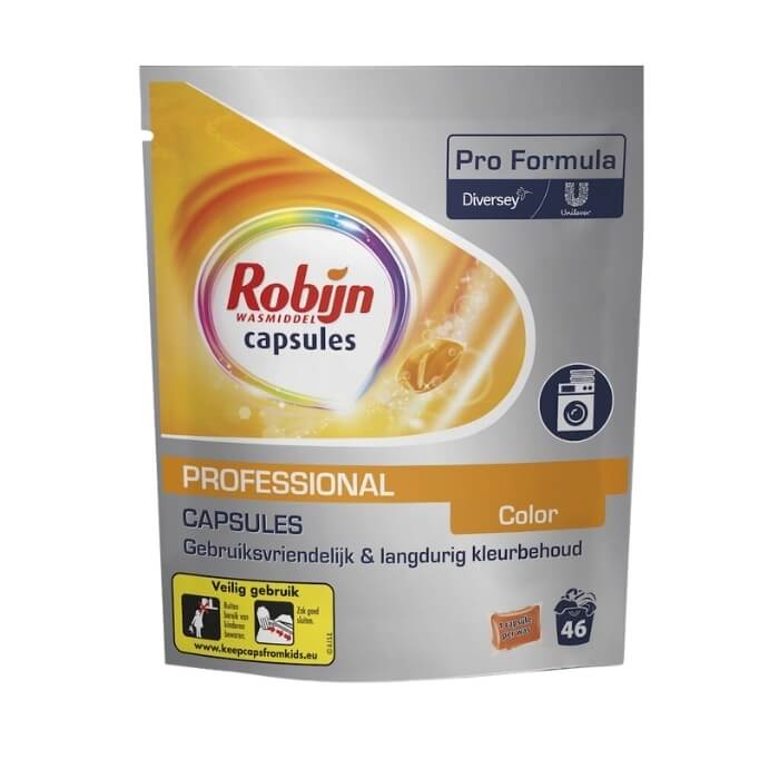 Robijn Pro Formula Wasmiddel Capsules Color