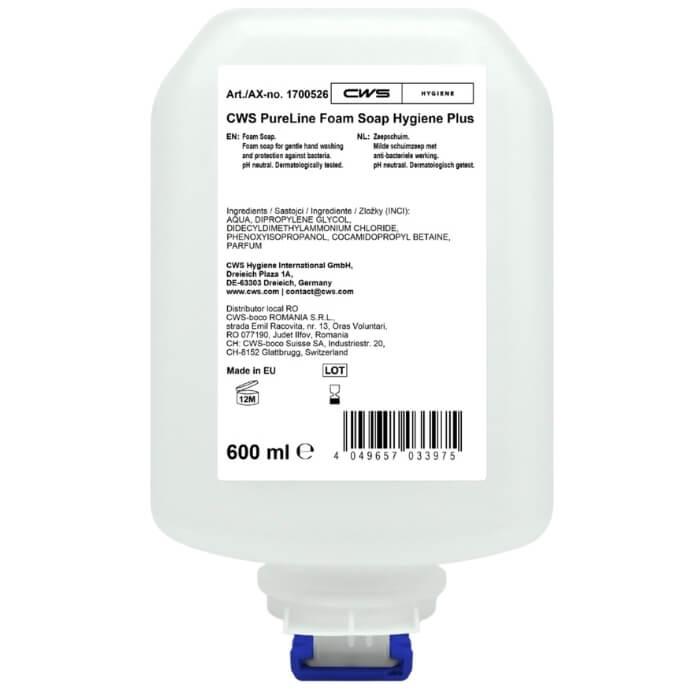 CWS PureLine Foam Soap Hygiene Plus 1700526