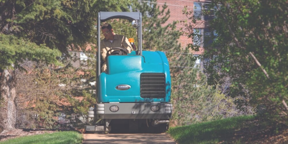 Tennant M20 buiten