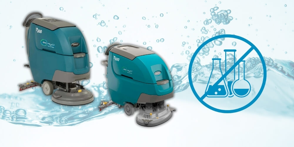 Schrobmachine duurzaam en milieuvriendelijk
