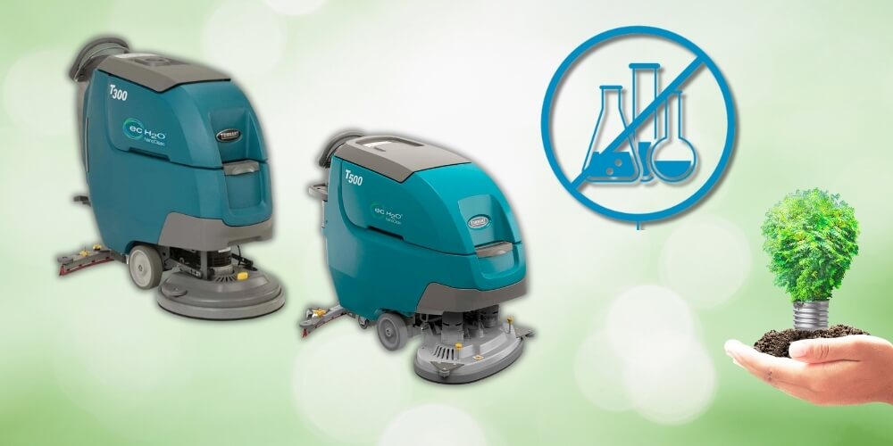 Tennant T300 en T500 duurzaamheid