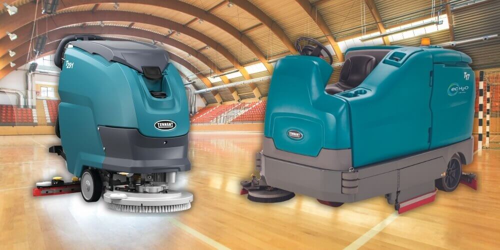 Tennant T291 en T17 sporthal