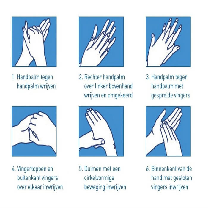 Tips voor het handenwassen