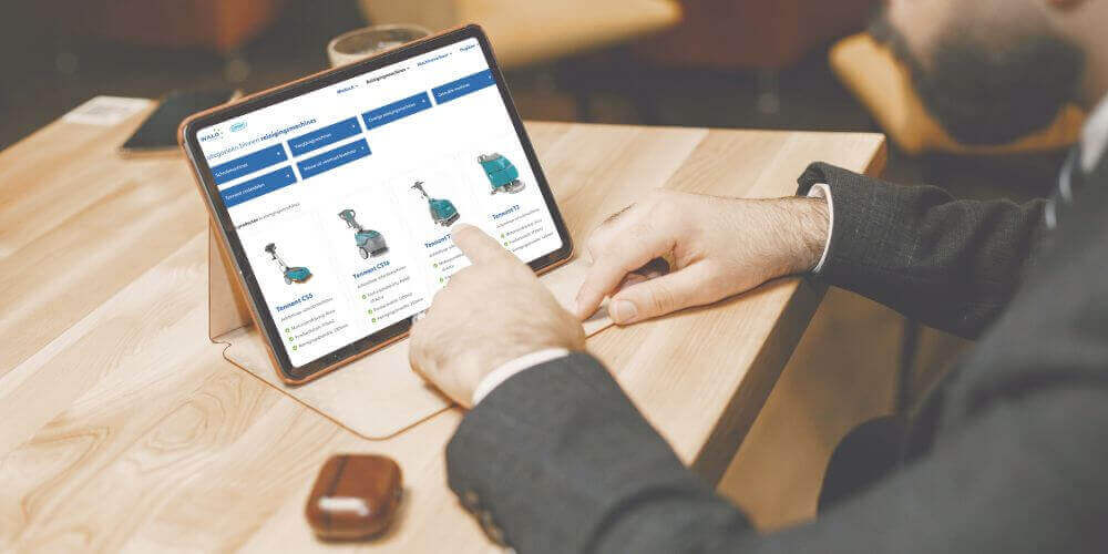 mockup walo website