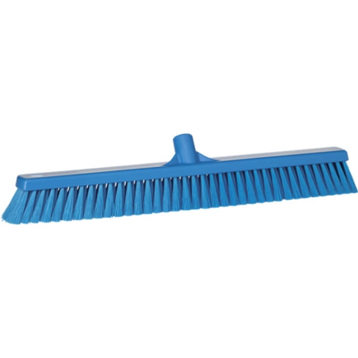 Vikan zachte brede veger 61cm blauw