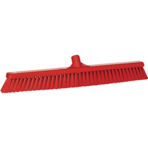 Vikan zachte brede veger 61cm rood 