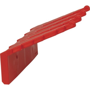 Vikan Wandhouder 24cm rood