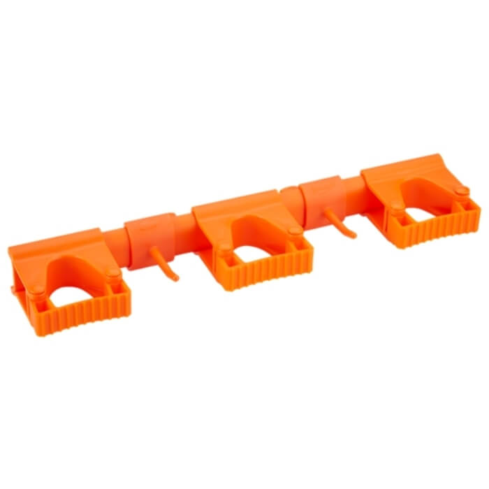 Vikan Hygiënisch Hi-Flex Wandbeugelsysteem 42cm oranje