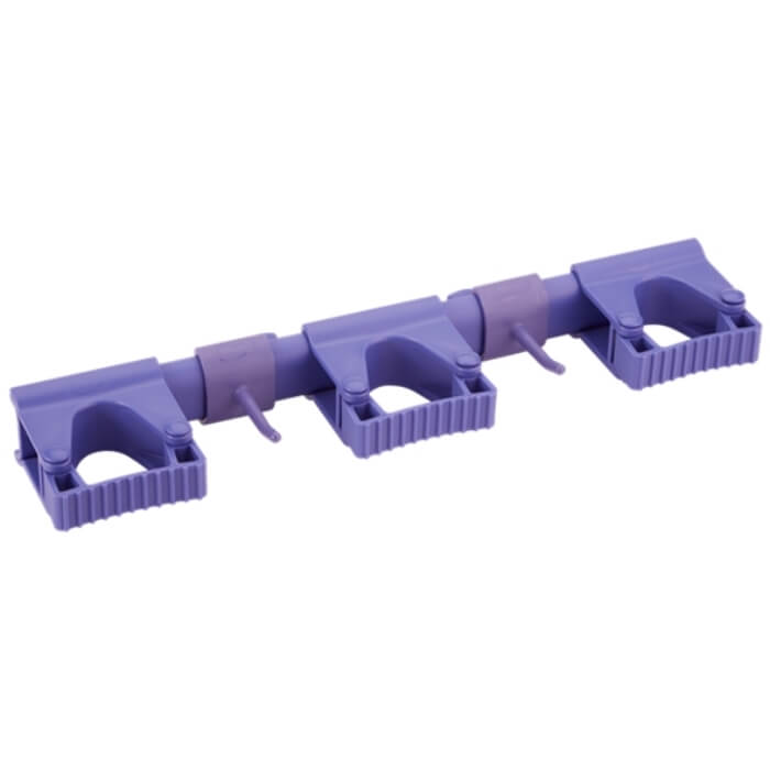 Vikan Hygiënisch Hi-Flex Wandbeugelsysteem 42cm paars
