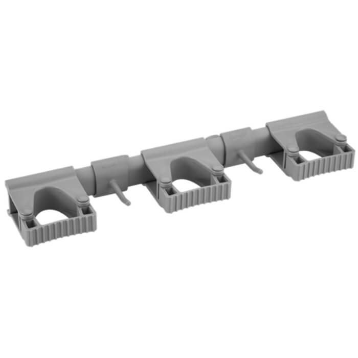 Vikan Hygiënisch Hi-Flex Wandbeugelsysteem 42cm grijs