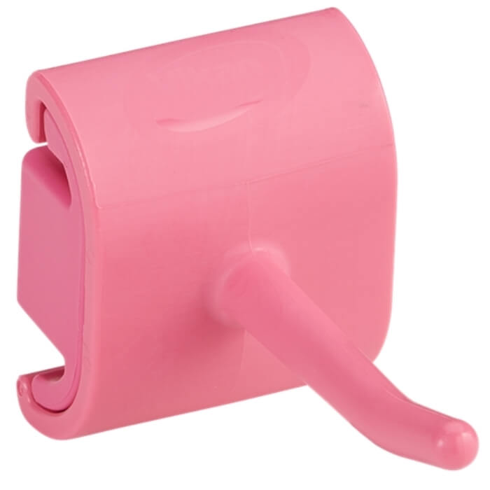 Vikan Wandbeugel Enkele Haak Module 41mm roze