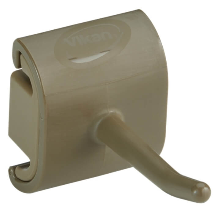 Vikan Wandbeugel Enkele Haak Module 41mm bruin