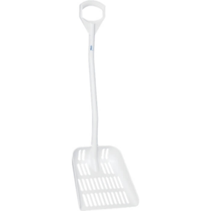 Vikan ergonomische uitlekschep 1145mm wit