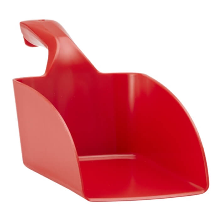 Vikan rechte handschep klein 0,5 liter rood