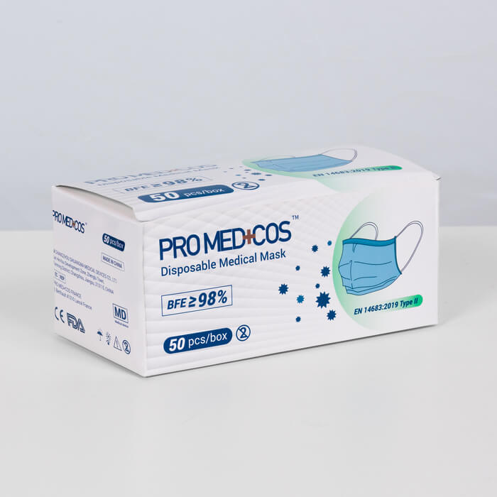 Medische mondmaskers Type IIR - R2 Anti Fog