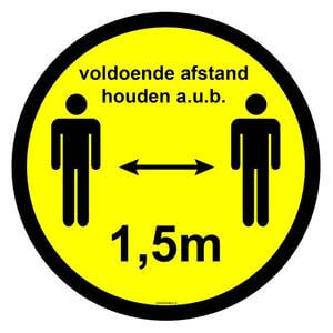 Afstandmarkering Anti-Slip