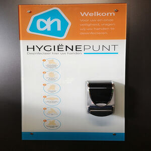 Hygiënepunt 'Wand'