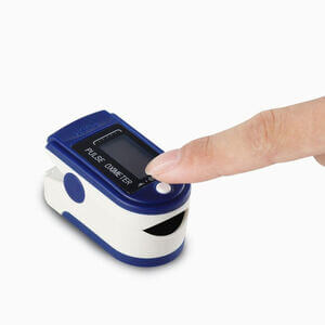 Vingerpulse oximeter - saturatiemeter