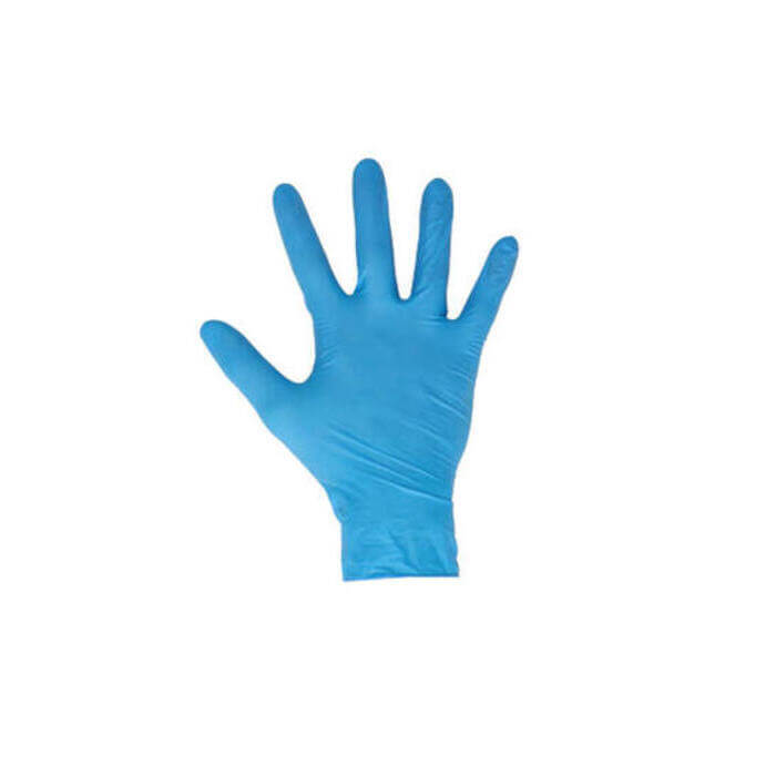 CMT Latex Handschoenen, blauw, S