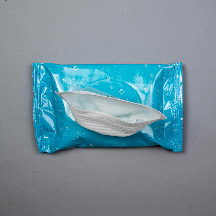 Vochtige wegwerp washandjes