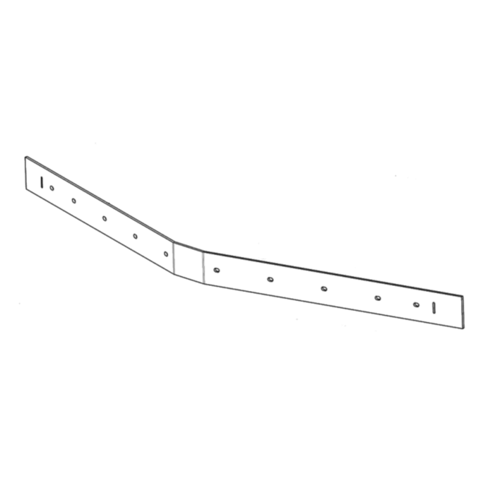 Dweilrubber achterzijde T291 Linatex (standaard)