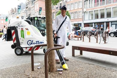 Glutton Elektrische zwerfvuilzuiger