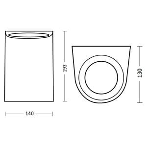 CWS Astro Toiletborstel