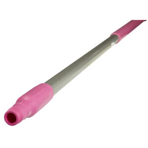 Vikan aluminium steel 151cm roze