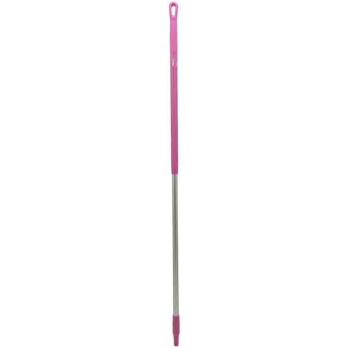 Vikan aluminium steel 151cm roze