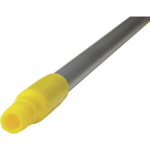 Vikan aluminium steel 151cm geel